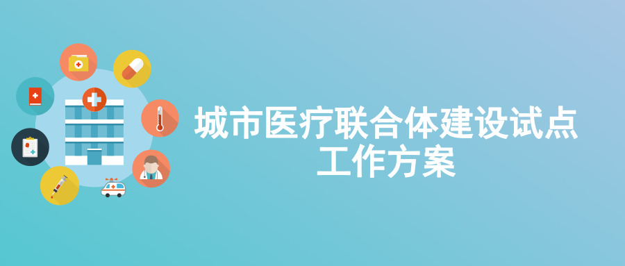 城市醫(yī)療聯(lián)合體建設(shè)試點(diǎn)工作方案